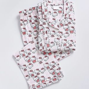 Hello Kitty Organic Cotton Pajamas Size L